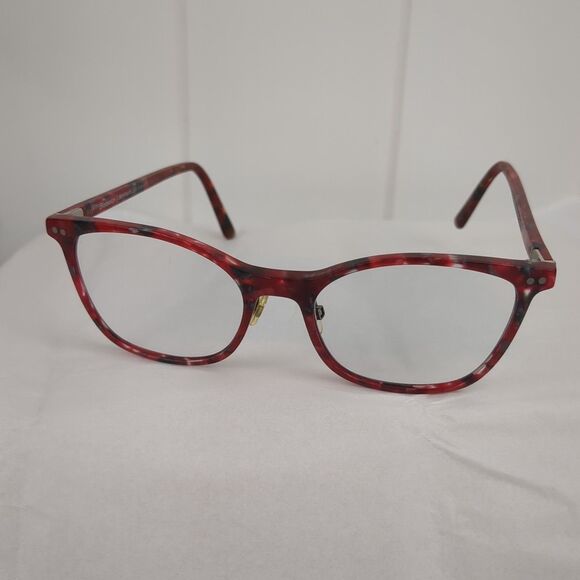 Prodesign Denmark 3607-1 c. 4124 Ruby Red Eyeglasses FRAMES ONLY 52-18-145 - Picture 2 of 12